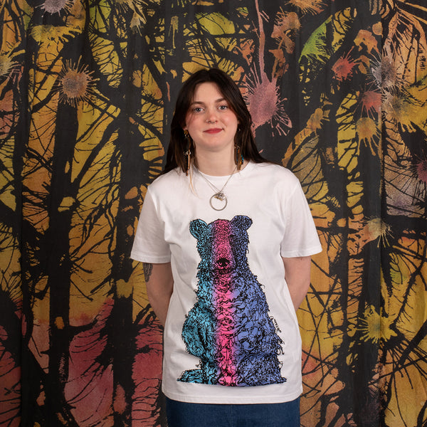 Organic cotton t-shirt "Blueberry Bear"