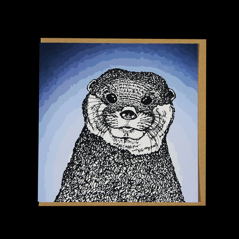 "Wild Warrior #3" Greetings Card